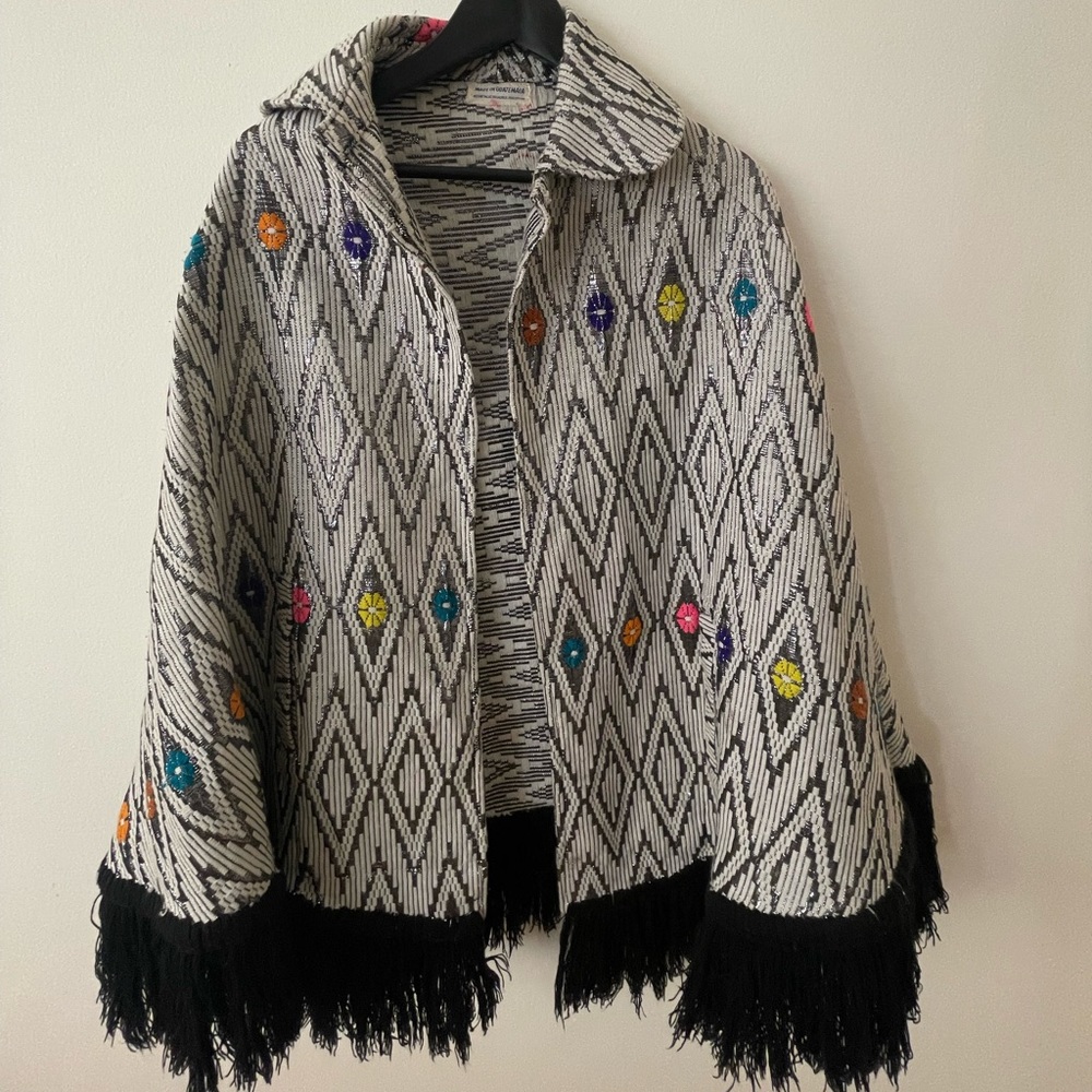 Vintage Glam Cape w/ Pockets